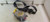 2003-2007 Honda Accord SDN Front Left Driver Seat Belt Retractor Assembly Black used OEM seat belt assembly