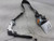 2015-2017 Ford Mustang Cpe Front Left Driver Seat Belt Retractor Assembly Black used OEM seat belt assembly
