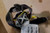 2009-2013 Volkswagen Tiguan Front Left Driver Seat Belt Retractor Blk OEM used OEM seat belt assembly