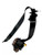 2012 Ford Focus Front Left Driver Seat Belt Retractor Black OEM used OEM seat belt assembly