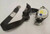 2011- 2018 Volkswagen Jetta Left Driver Seat Belt Retractor Sedan Black Oem used OEM seat belt assembly
