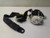 11-13 Dodge Caravan Town Country Front Passenger Seat Belt Retractor Assy Blk used OEM seat belt assembly