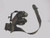 2006-2011 Kia Rio Front Left Driver Seat Belt Retractor Gray OEM used OEM seat belt assembly