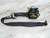 2012-2014 Subaru Impreza 2.0L Front Passenger Seat Belt Retractor Black OEM used OEM seat belt assembly
