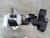 2013-2018 Toyota Rav4 Front Left Driver Seat Belt Retractor Assy Black OEM used OEM seat belt assembly