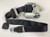 2009 - 2012 Subaru Outback Legacy Front RH Passenger Seat Belt Retractor Blk OEM used OEM seat belt assembly