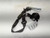 2015-2017 Hyundai Sonata Front Left Driver Seat Belt Retractor Black Oem used OEM seat belt assembly