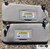 2009-15 HONDA PILOT DRIVER & PASSENGER SIDE SUN VISORS LIGHT GRAY OEM SUNVISORS used OEM auto part