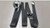 2016-2018 Nissan Titan XD Front Driver Seat Belt Retractor Assembly Black Oem used OEM seat belt assembly