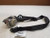 2010-2014 Ford Mustang Coupe Left Driver Seat Belt Retractor Assembly Black OEM used OEM seat belt assembly
