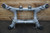 Rear Subframe Cradle Crossmember 33316861096 OEM Bmw 640 Gt 740 750 760 M5 16-19 used OEM rear subframe and crossmember