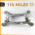 12-15 Mercedes R172 SLK350 SLK250 Rear Sub Frame Subframe Crossmember OEM 11k used OEM rear subframe and crossmember