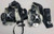 2011-13 Ford Fiesta Front Driver Passenger Seat Belt Retractor Assembly Black used OEM seat belt