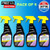 Invisible Glass 92183,Hybrid Ceramic Rain Repellent and Glass Clean, 4-PK, 16 OZ used OEM used OEM auto part