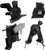 Engine Motor and Transmission Mount Kit Compatible with 2009-2013 Corolla 1.8L & used OEM engine assembly