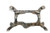 12-18 Audi A7 Quattro Rear Suspension Support Subframe Crossmember 4G0505235 Oem used OEM subframe bracket and support