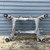 OEM 2017 - 2023 BMW G30 530i 540i Rear Axle Subframe Carrier Crossmember used OEM rear subframe and crossmember