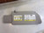 2005-2012 Nissan Frontier Left Driver Side Sunvisor Gray With Extenders used OEM tail light