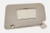 2014 - 2017 NISSAN ROGUE LH Driver Sun Visor w Illumination Tan used OEM sun visor