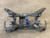 2015-2020 ACURA TLX REAR CRADLE SUB FRAME SUBFRAME CROSSMEMBER OEM LOT770 used OEM rear subframe and crossmember