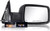 Side Towing Mirror for Dodge Ram - 2009-2018 1500 2010-2018 2500 3500 4500 5500 used OEM side view mirror