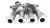 1998-2001 Mazda 1999 2000 B2500 Upper 2.5L Used OEM Intake Manifold ZZP013110