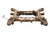 2014-2021 Maserati Ghibli Used OEM Rear Subframe Crossmember used OEM rear subframe and crossmember