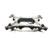 2015-2019 HYUNDAI GENESIS G80 5.0L V8 RWD REAR SUBFRAME CROSSMEMBER OEM used OEM rear subframe and crossmember