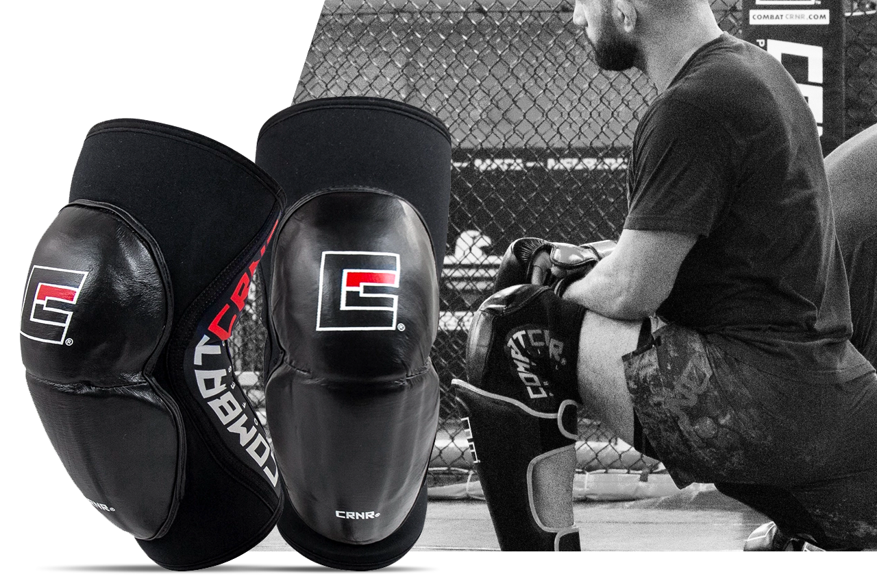 MMA and Wrestling Knee Pads Combat Corner