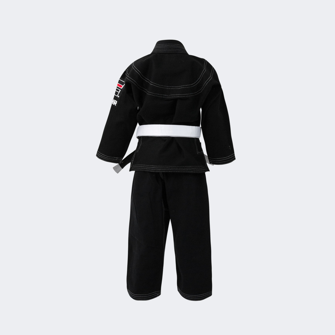 Kids BJJ GI v6 Black Brazilian Jiu Jitsu GI Free White Belt