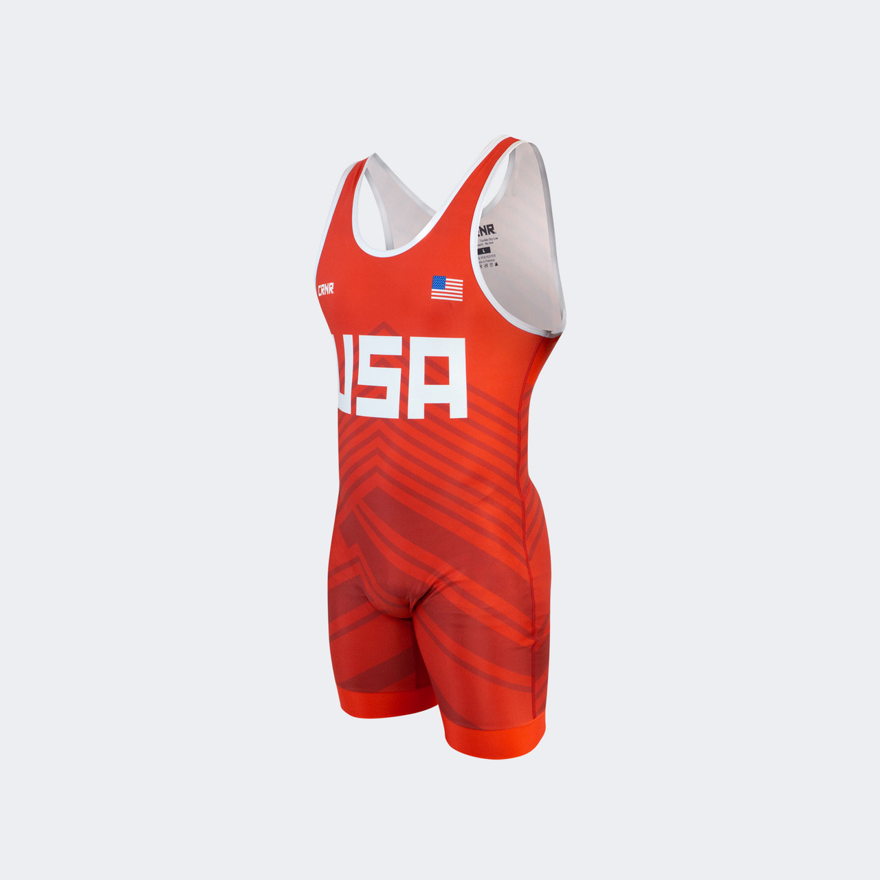 USA Freestyle Wrestling Singlet Red Combat Corner