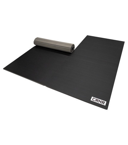 Roll out Home Mats for MMA, Jiu Jitsu & Wrestling Black Combat Corner