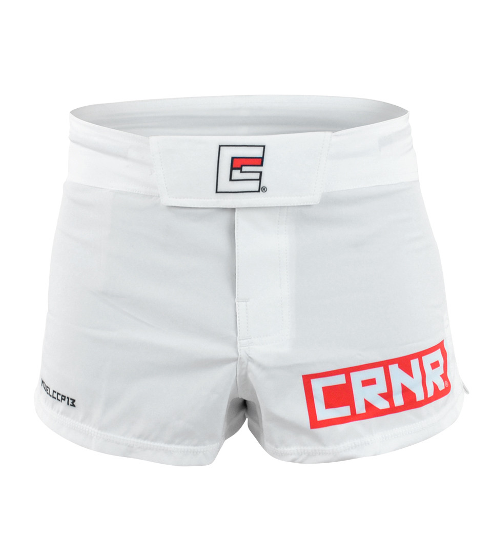 Boss Fight Shorts | White crnr-complite-portable-bag-chair-angle1.png