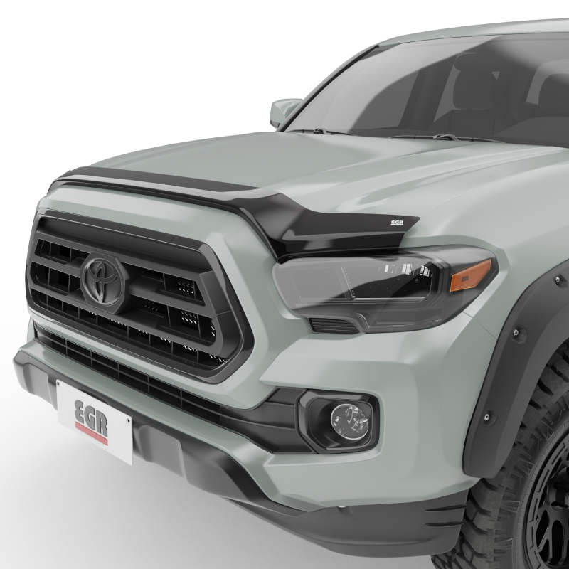 EGR Superguard Hood Shield Dark Smoke No Drill | 2016-2023 Toyota Tacoma - 305081