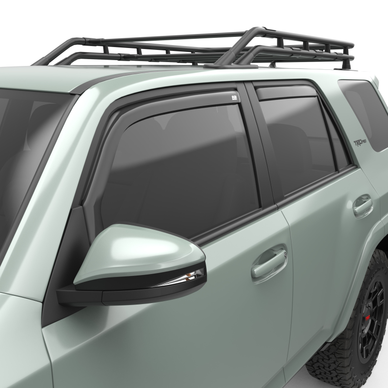 EGR In-Channel Window Visors Smoke Finish | 2010-2023 Toyota 4Runner - Set of 4 - 575221