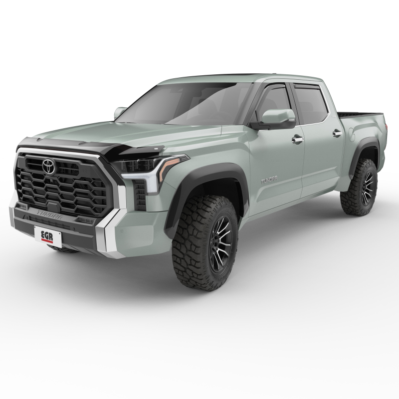 EGR Summit Fender Flares - Piano Black Smooth Glossy Finish | 2022-2024 Toyota Tundra 66.7in (5' 6") Bed -Set of 4 - 775404-PBK
