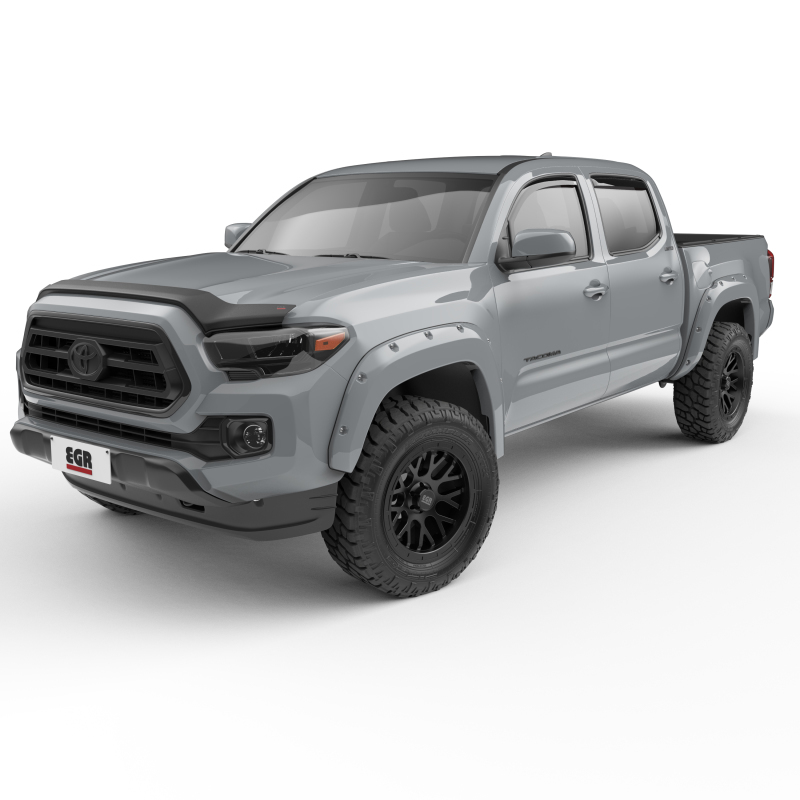 EGR Bolt-On Look Fender Flares - Magnetic Gray - Paint code 1G3 | 2016-2023 Toyota Tacoma w/Mudflap -Set of 4 - 795084-1G3
