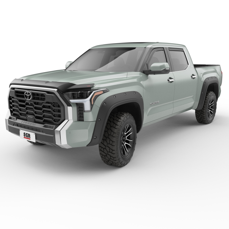 EGR Bolt-On Look Black Out Fender Flares Matte Slightly Textured |  2023-2024 Toyota Tundra Set Of 4 - 795404