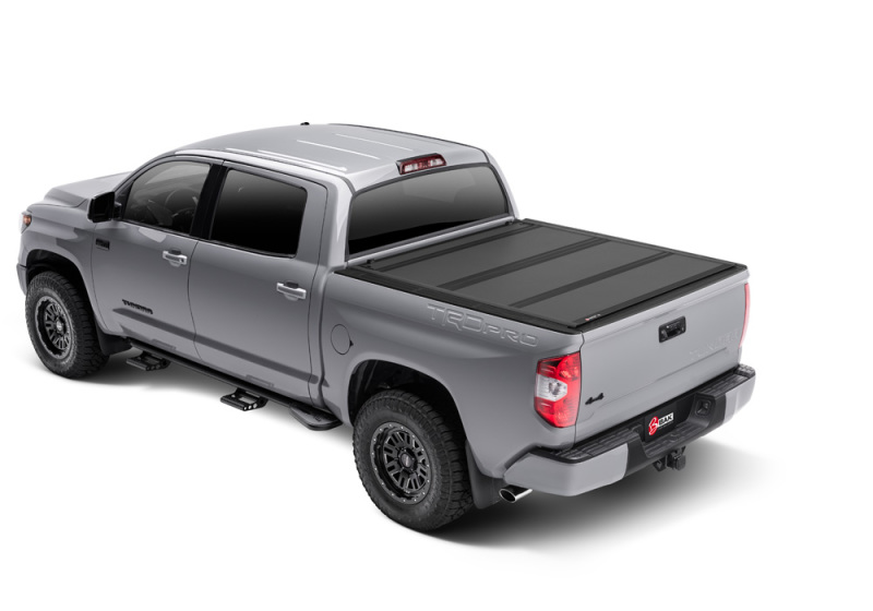 BAK | BAKFlip MX4 | 2022-2024 Toyota Tundra 5.5ft Bed |  Hard Folding Tonneau | Black - 448440