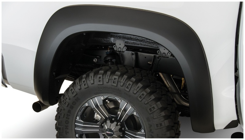 Bushwacker 07-13 Toyota Tundra Fleetside Extend-A-Fender Style Flares 2pc - Black - 30036-02