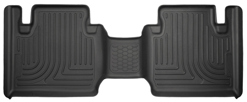 Husky Liners WeatherBeater |  2012-2015 Toyota Tacoma Extended Cab | 2nd  Row  | Black Floor Liners - 14941