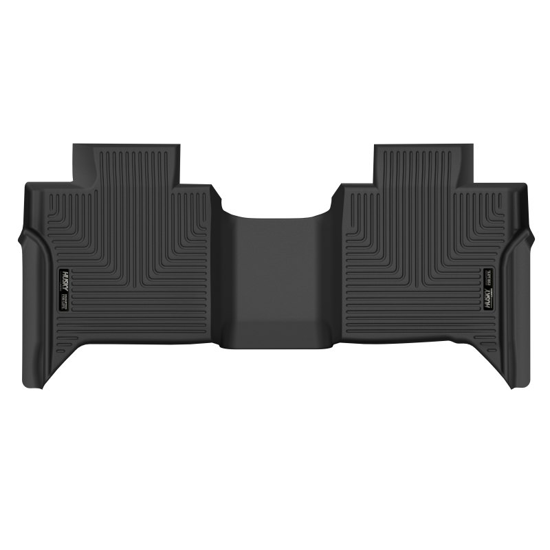 Husky Liners X-Act Contour | 2022-2023 Toyota Tundra Crew Cab/CrewMax |2nd Row Floor Liner - Black - 53791