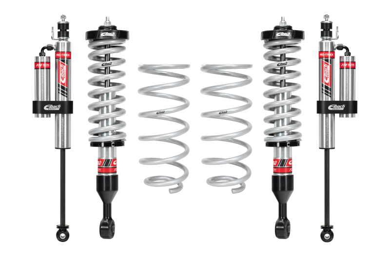 Eibach Pro-Truck Coilover 2.0 Stage 2R Front and Rear Springs & Shocks  | 2010-2023 Toyota 4Runner 2WD/4WD | +2.0"-4.0" Front RHA | +1" Rear  - E86-82-071-05-22