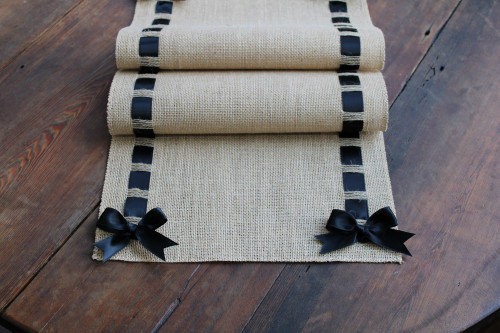 ANTIQUE IVORY Burlap Ribbon