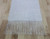 ANTIQUE IVORY Burlap Table Runner with 6" Fringe