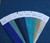 OCEAN BLUE Burlap Table Runner OCEAN BLUE Burlap Table Runner