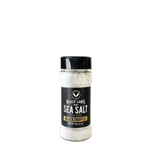 Black Label Brand - Italian Black Truffle Sea Salt