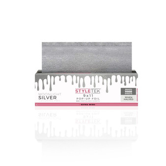 9"x 11" Heavy Embossed Pop-Up Foil Moonlight Silver 500 Sheets