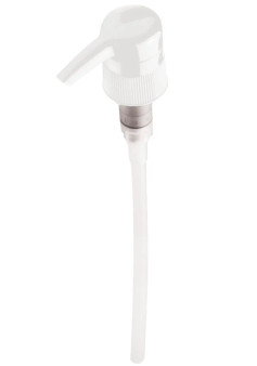 White Gallon Pump