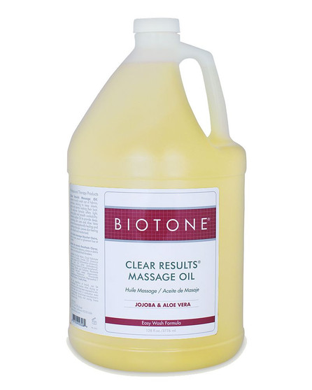 Effortless workability with superior glide. Studies show Clear Results washes out more cleanly and completely than any other oil tested. Clear Results' light, silky formula washes out easily from fabrics, leaving your sheets and towels looking their best. In fact, recent comparison studies show Clear Results washed out more clearly and completely than any other oil tested. Contains Jojoba Oil and Aloe.